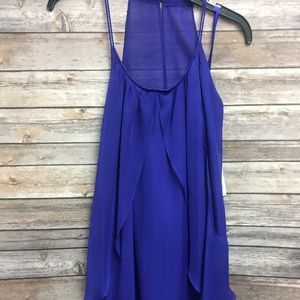 Adrianna Papell Royal Blue Dreamy Dress